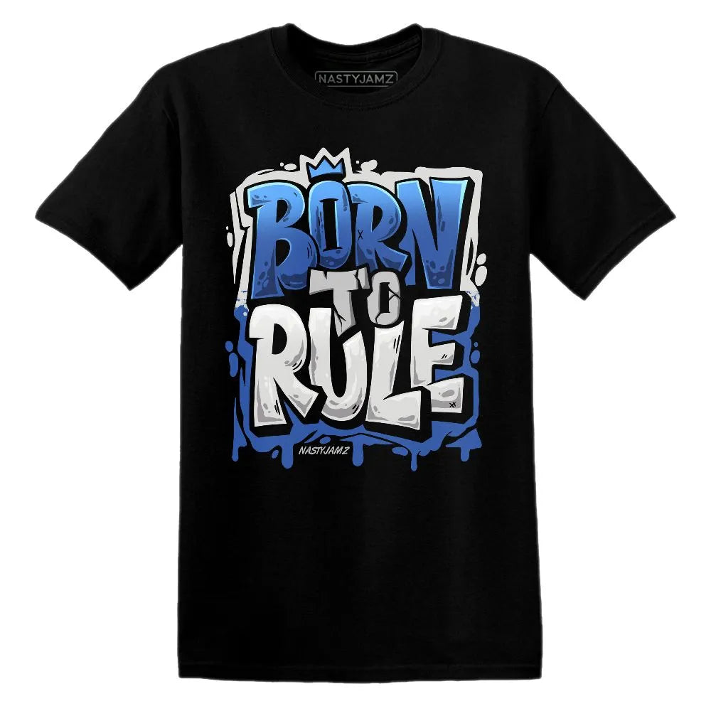 Born To Rule VaporMax Game Royal Blue NastyJamz Website T-Shirt 2D
