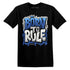 Born To Rule VaporMax Game Royal Blue NastyJamz Website T-Shirt 2D