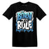 Born To Rule AJ 17 Univercitii Carolina Blue NastyJamz Website T-Shirt 2D