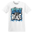 Born To Rule AJ 17 Univercitii Carolina Blue NastyJamz Website T-Shirt 2D