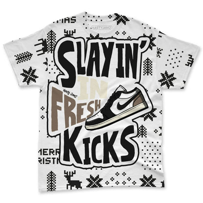 Low-Mocha-1s-NastyJamz-T-Shirt-Match-Slayin-Kicks-All-Over-Print