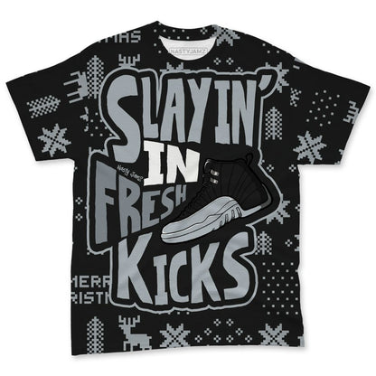 Wolf-Grey-12s-NastyJamz-T-Shirt-Match-Slayin-Kicks-All-Over-Print