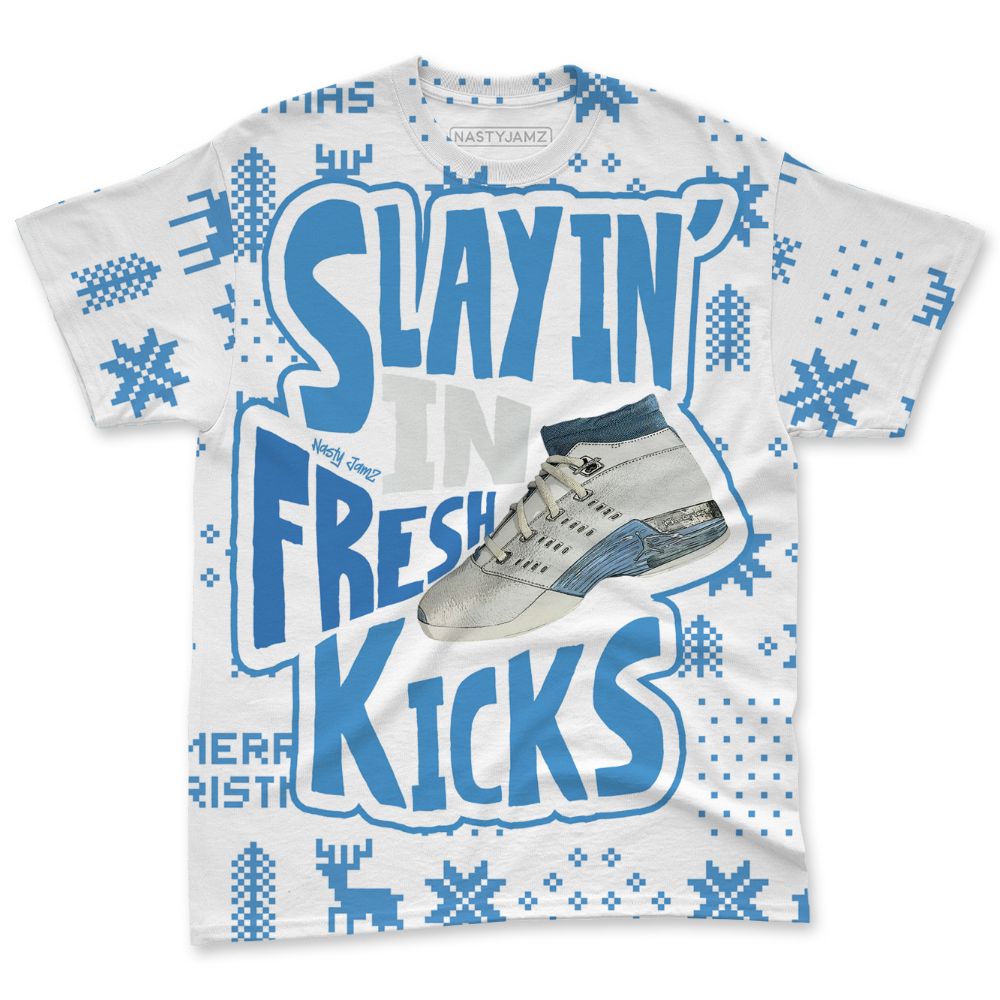 Univercitii-Carolina-Blue-17s-NastyJamz-T-Shirt-Match-Slayin-Kicks-All-Over-Print