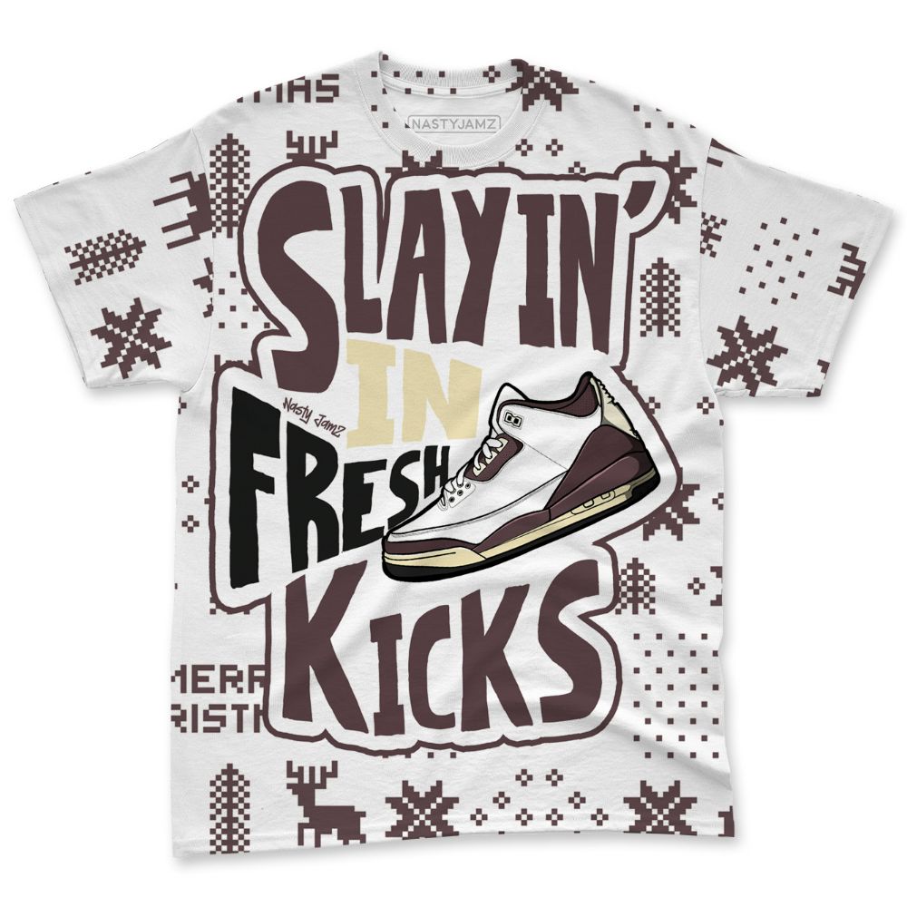 Burgundy-Crush-3s-NastyJamz-T-Shirt-Match-Slayin-Kicks-All-Over-Print