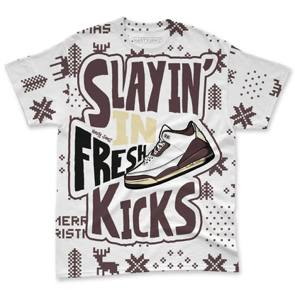 Burgundy-Crush-3s-NastyJamz-T-Shirt-Match-Slayin-Kicks-All-Over-Print