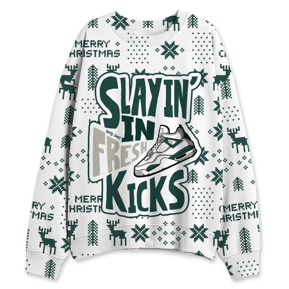 Oxidized-Green-4s-NastyJamz-Sweatshirt-Match-Slayin-Kicks-All-Over-Print