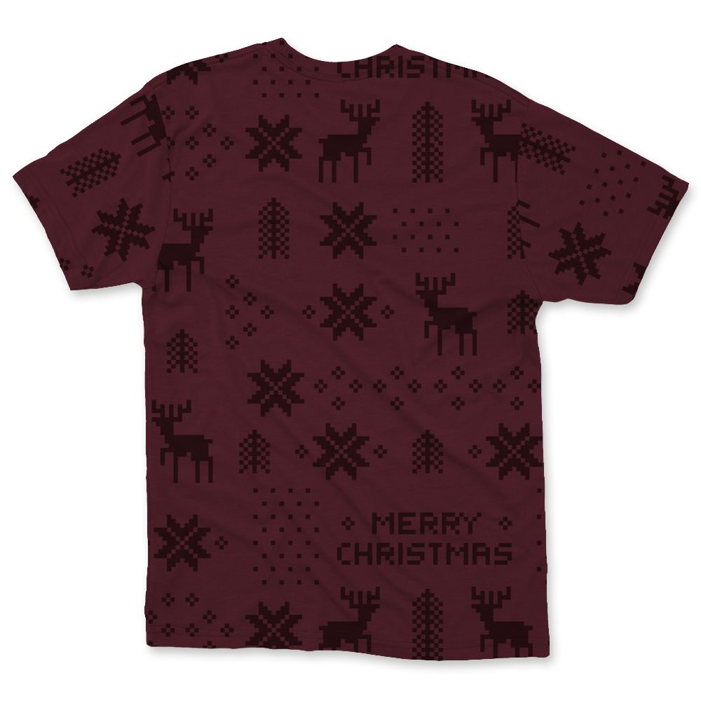 VaporMax-Night-Maron-Burgundy-NastyJamz-T-Shirt-Match-Slayin-Kicks-All-Over-Print