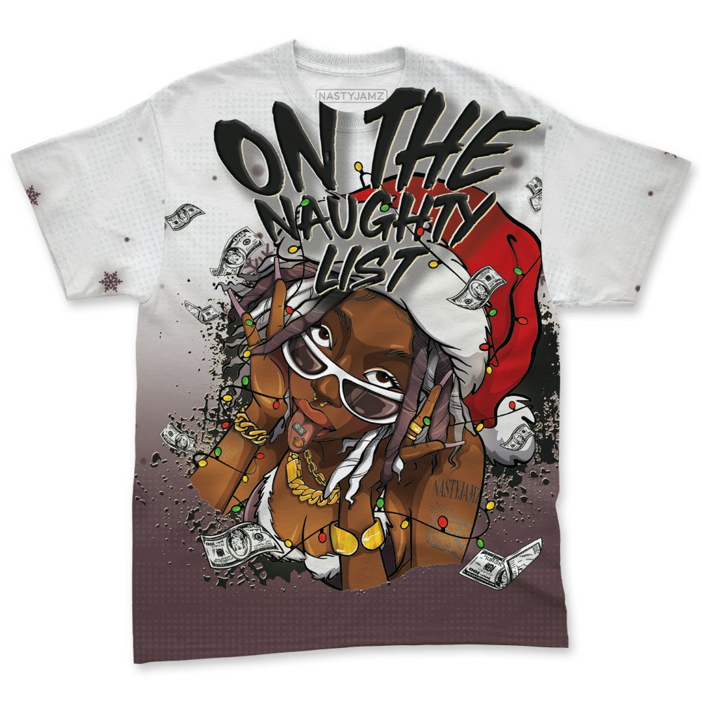 Burgundy-Crush-3s-NastyJamz-T-Shirt-Match-Smas-Naughty-List-All-Over-Print