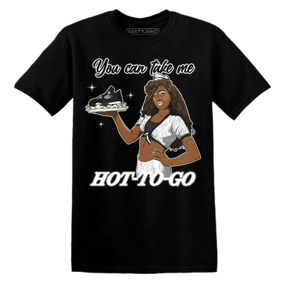 Ready To Go AJ 4 White Thunder NastyJamz Website T-Shirt 2D