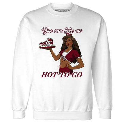 High-White-Team-Red-1s-NastyJamz-Sweatshirt-Match-Ready-To-Go