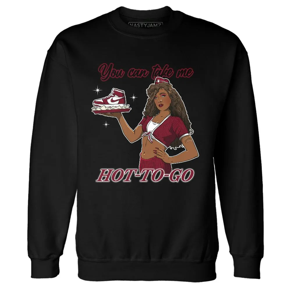 High-White-Team-Red-1s-NastyJamz-Sweatshirt-Match-Ready-To-Go