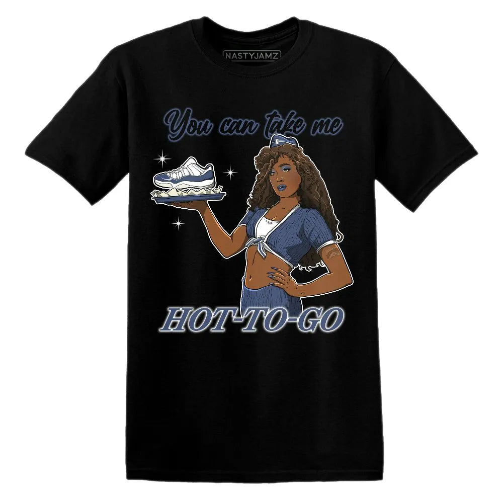Ready To Go AJ 11 Low Diffused Blue NastyJamz Website T-Shirt 2D