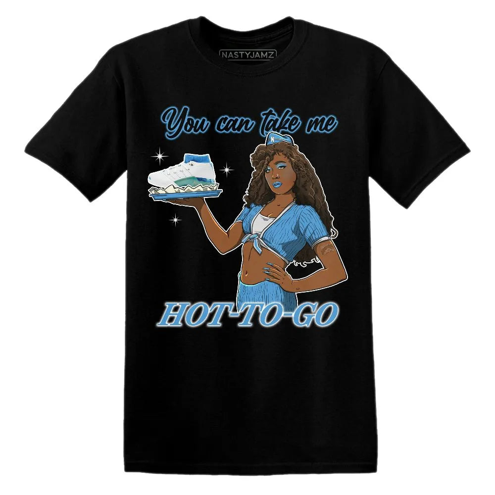 Ready To Go AJ 17 Univercitii Carolina Blue NastyJamz Website T-Shirt 2D