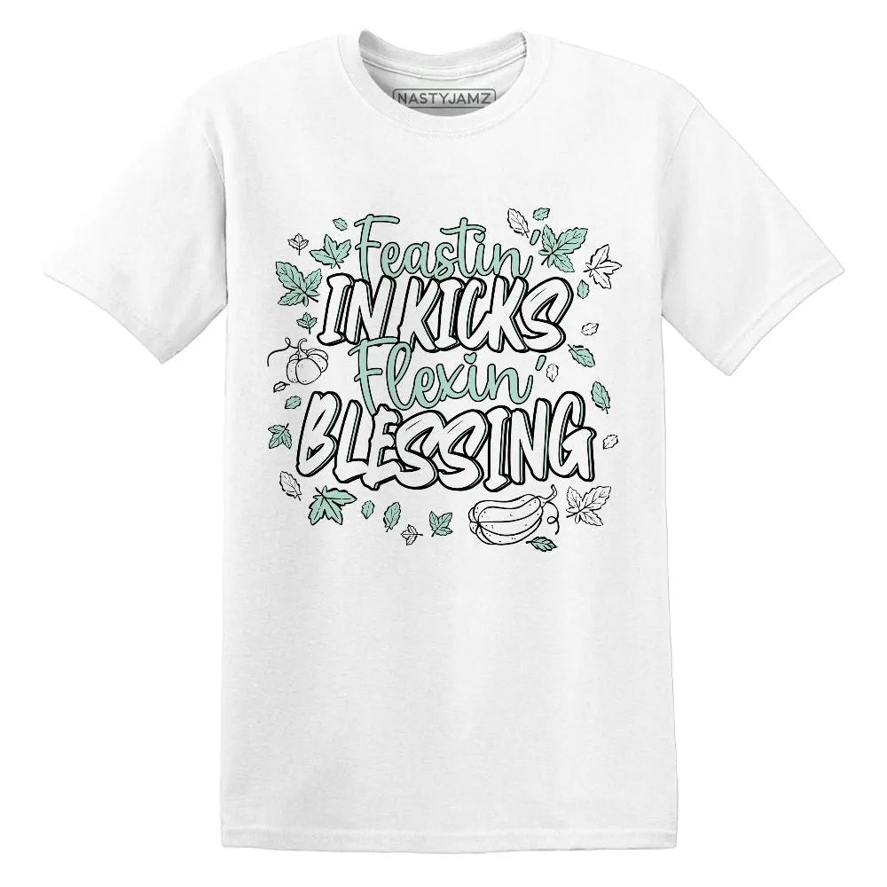 Kicks Feasting.AF 1 Jade Ice NastyJamz Website T-Shirt 2D