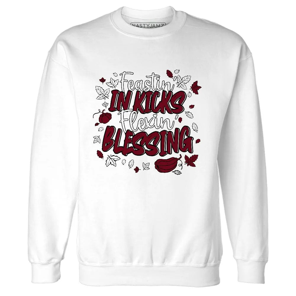 High-White-Team-Red-1s-NastyJamz-Sweatshirt-Match-Kicks-Feasting