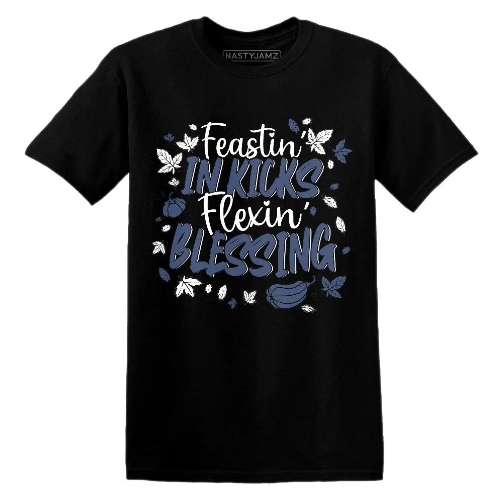 Kicks Feasting.AJ 11 Low Diffused Blue NastyJamz Website T-Shirt 2D