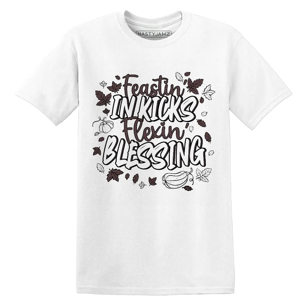Kicks Feasting.AJ 3 Burgundy Crush NastyJamz Website T-Shirt 2D
