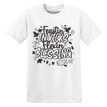 Kicks Feasting.AJ 3 Burgundy Crush NastyJamz Website T-Shirt 2D