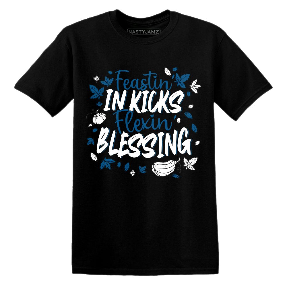 Industrial-Blue-4s-NastyJamz-T-Shirt-Match-Kicks-Feasting