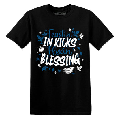 Industrial-Blue-4s-NastyJamz-T-Shirt-Match-Kicks-Feasting