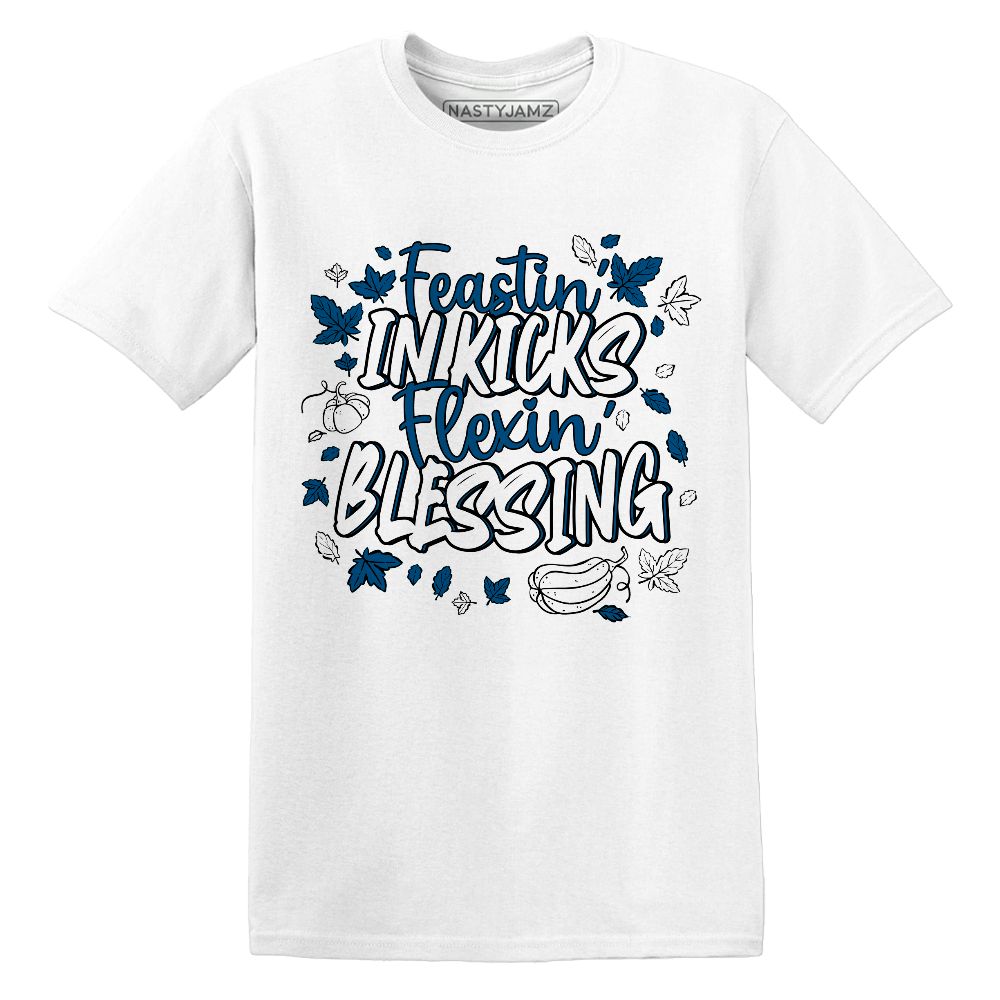 Industrial-Blue-4s-NastyJamz-T-Shirt-Match-Kicks-Feasting
