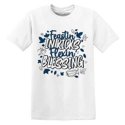Industrial-Blue-4s-NastyJamz-T-Shirt-Match-Kicks-Feasting