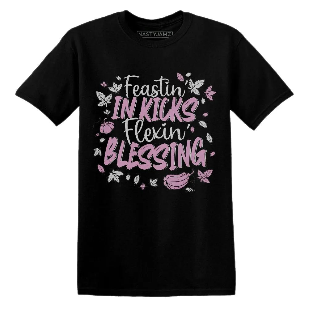 Kicks Feasting.AJ 4 Orchid NastyJamz Website T-Shirt 2D