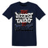White-Navy-6s-NastyJamz-Premium-T-Shirt-Match-Persistence-Is-Talent