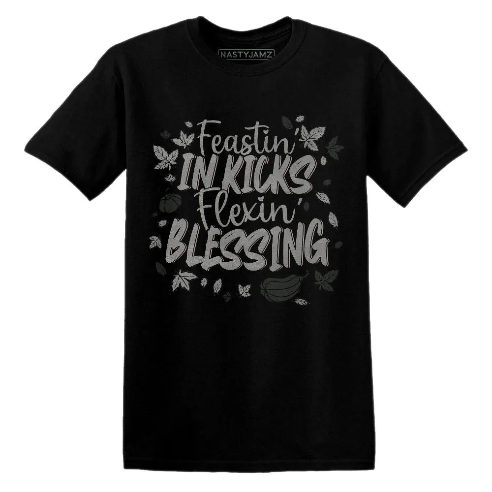 Kicks Feasting.AJ 3 Black Violet Ore NastyJamz Website T-Shirt 2D