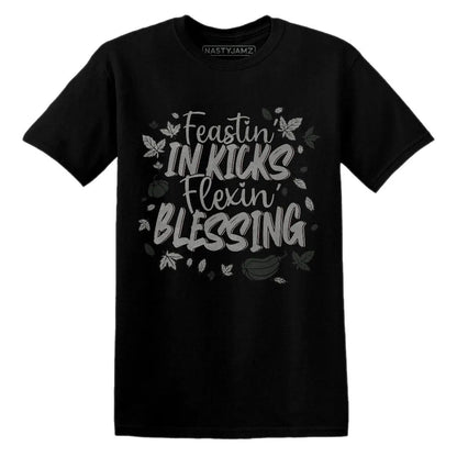 Kicks Feasting.AJ 3 Black Violet Ore NastyJamz Website T-Shirt 2D