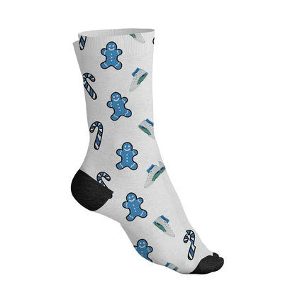 Univercitii-Carolina-Blue-17s-NastyJamz-Socks-Match-Candy-Cookie-Kicks-3D