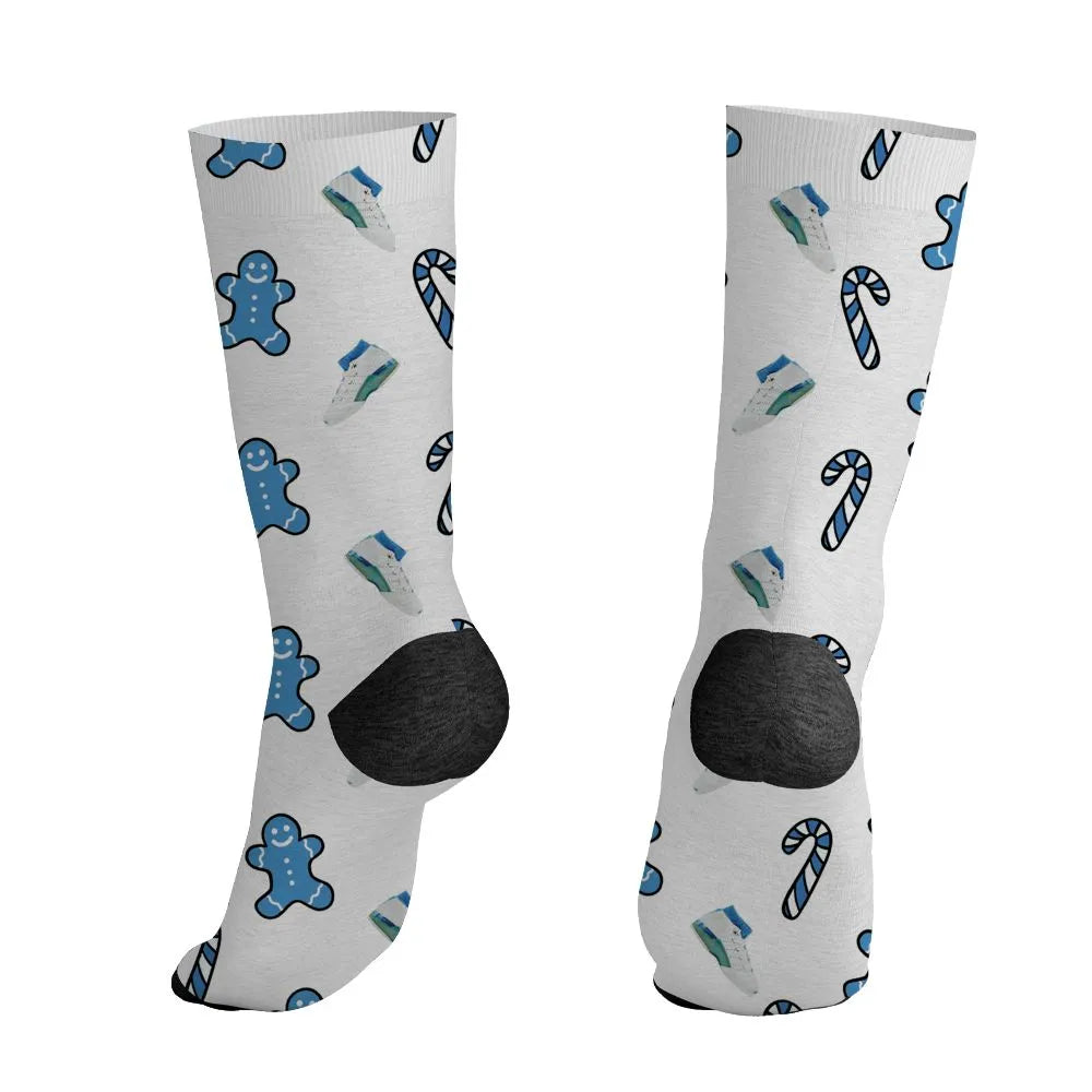 Univercitii-Carolina-Blue-17s-NastyJamz-Socks-Match-Candy-Cookie-Kicks-3D