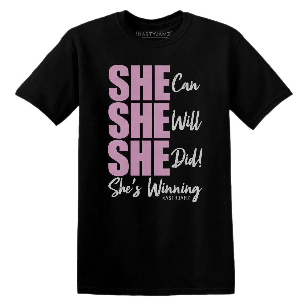 SHE AJ 4 Orchid NastyJamz Website T-Shirt 2D