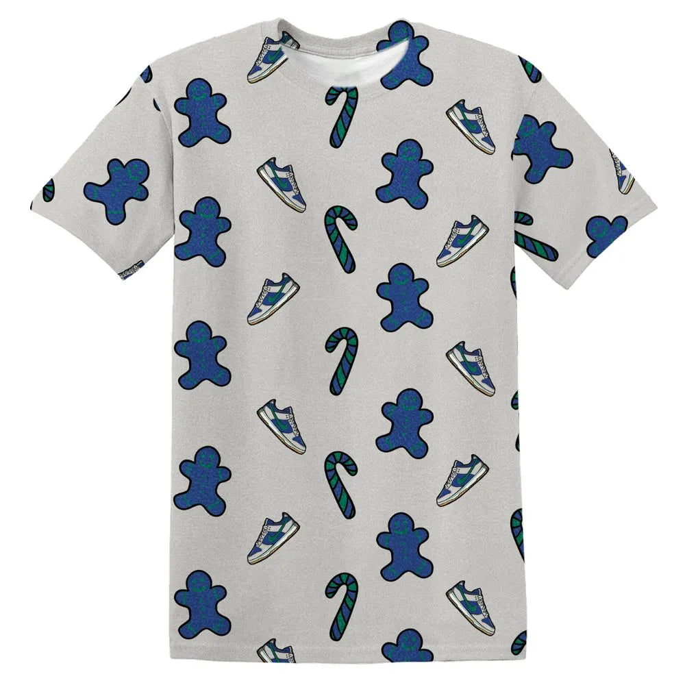 Dunk-Royal-Malachite-NastyJamz-T-Shirt-Match-Candy-Cookie-Kicks-3D