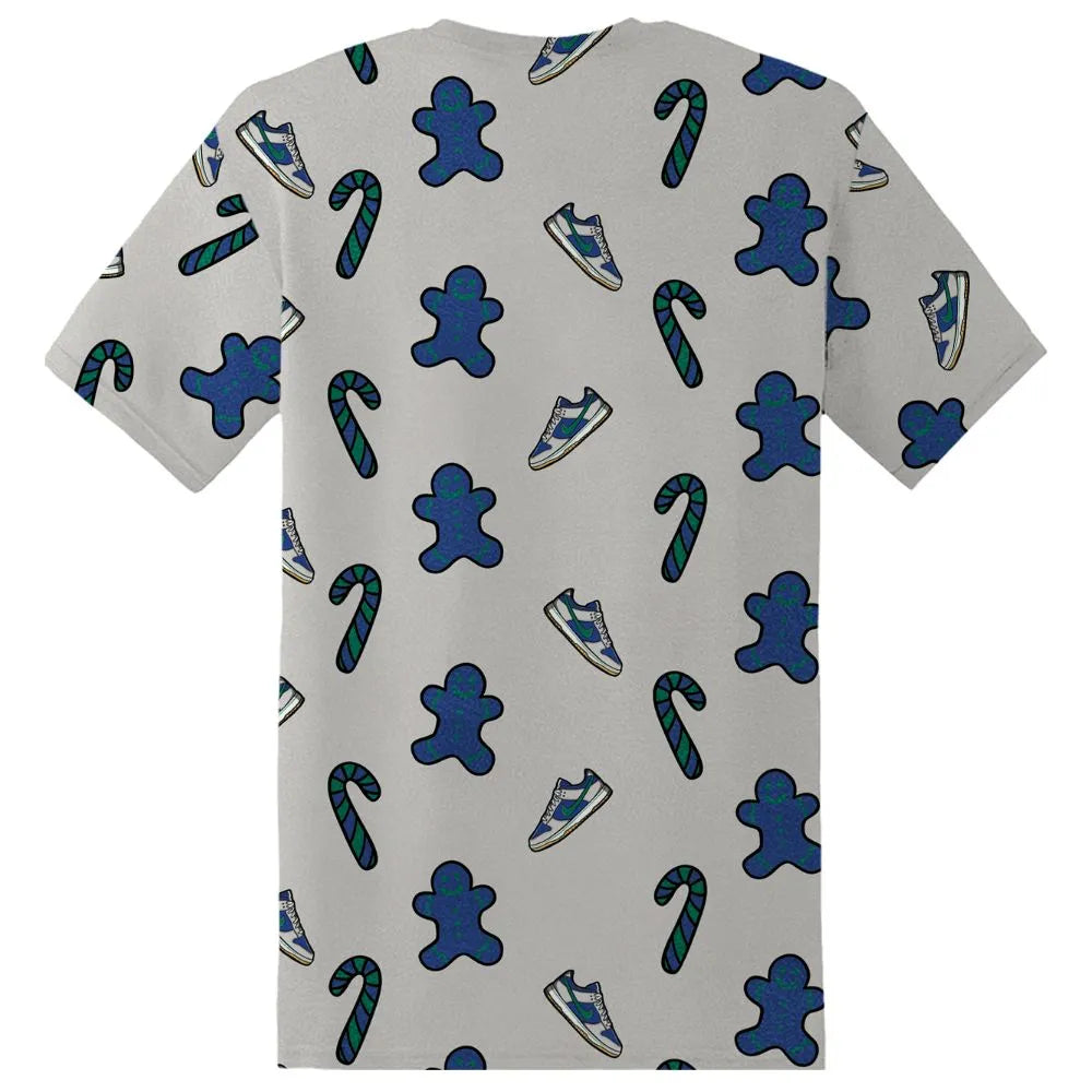 Dunk-Royal-Malachite-NastyJamz-T-Shirt-Match-Candy-Cookie-Kicks-3D