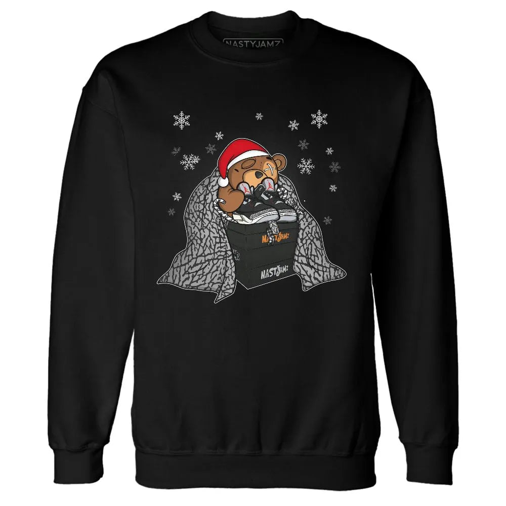 Black-Cement-3s-NastyJamz-Sweatshirt-Match-BER-Christmas