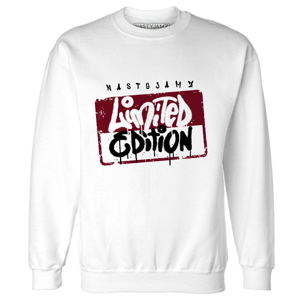 High-White-Team-Red-1s-NastyJamz-Sweatshirt-Match-Limited-Edition