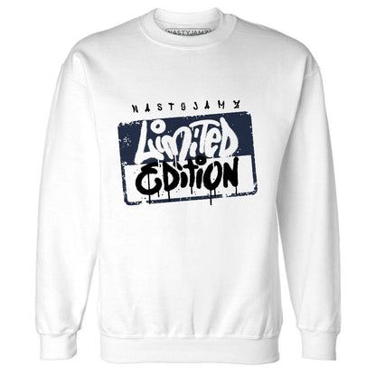 White-Navy-6s-NastyJamz-Sweatshirt-Match-Limited-Edition