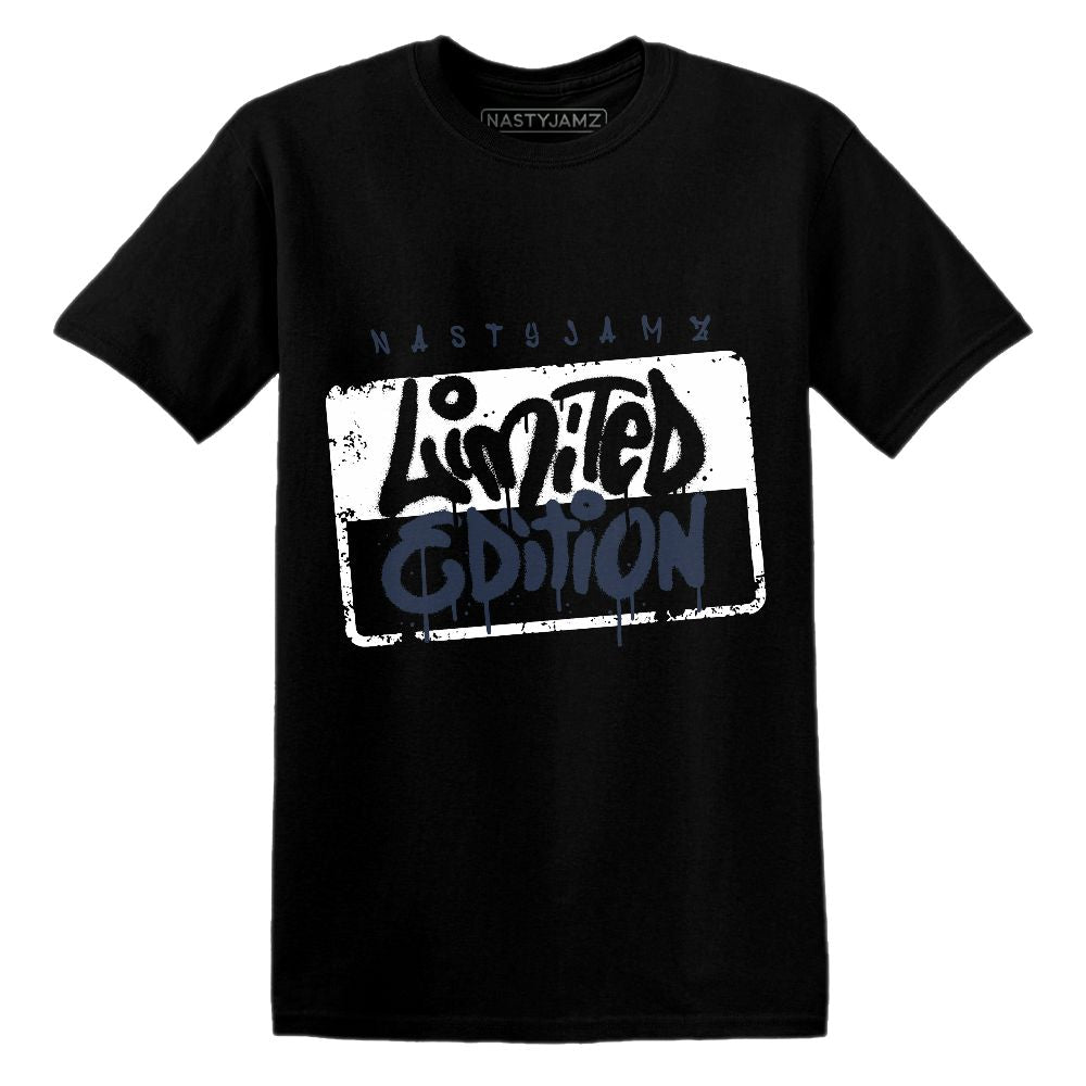 White-Navy-6s-NastyJamz-T-Shirt-Match-Limited-Edition