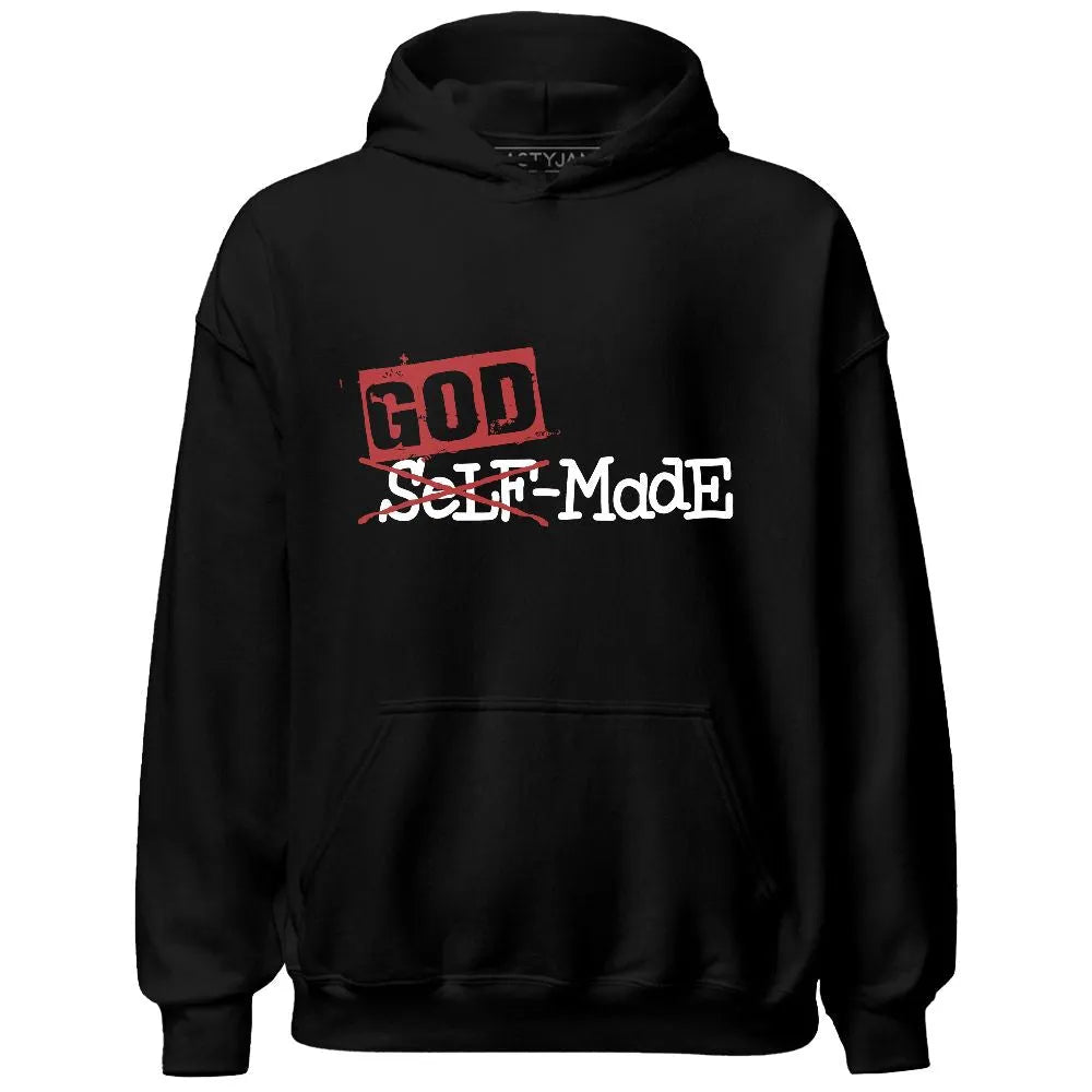 Black-Toe-Reimagined-1s-Red-White-NastyJamz-Hoodie-Match-Godmade