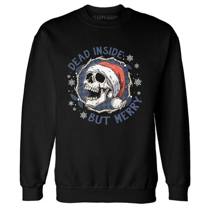 Low-Diffused-Blue-11s-NastyJamz-Sweatshirt-Match-Dead-Inside-But-Merry
