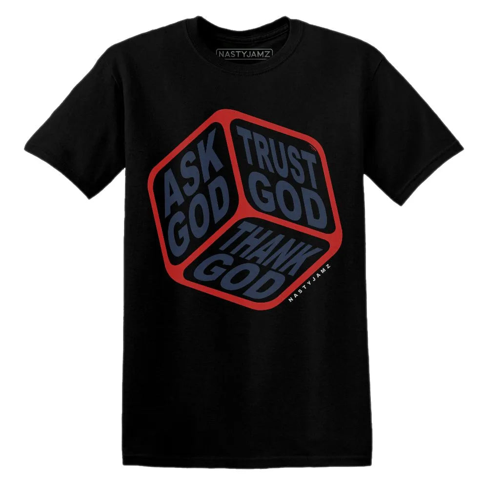 White-Navy-6s-NastyJamz-T-Shirt-Match-Trust-God