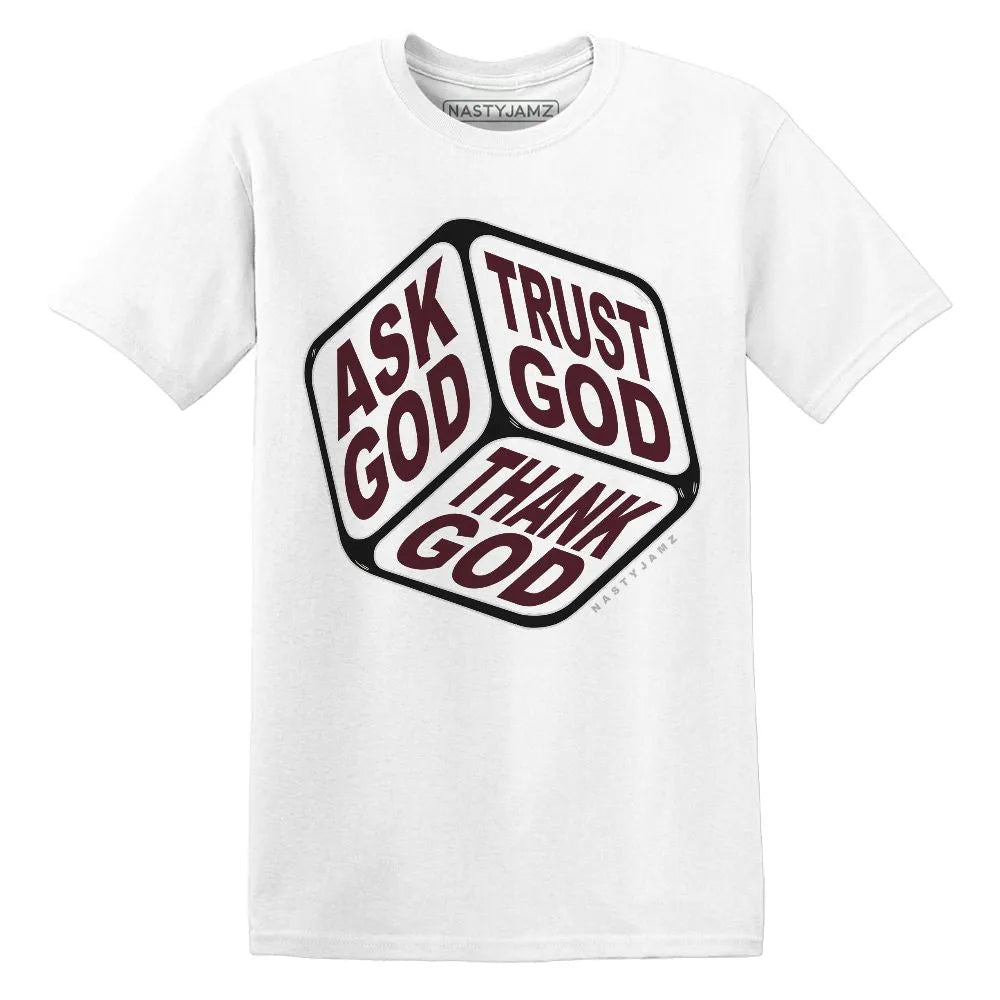 VaporMax-Night-Maron-Burgundy-NastyJamz-T-Shirt-Match-Trust-God