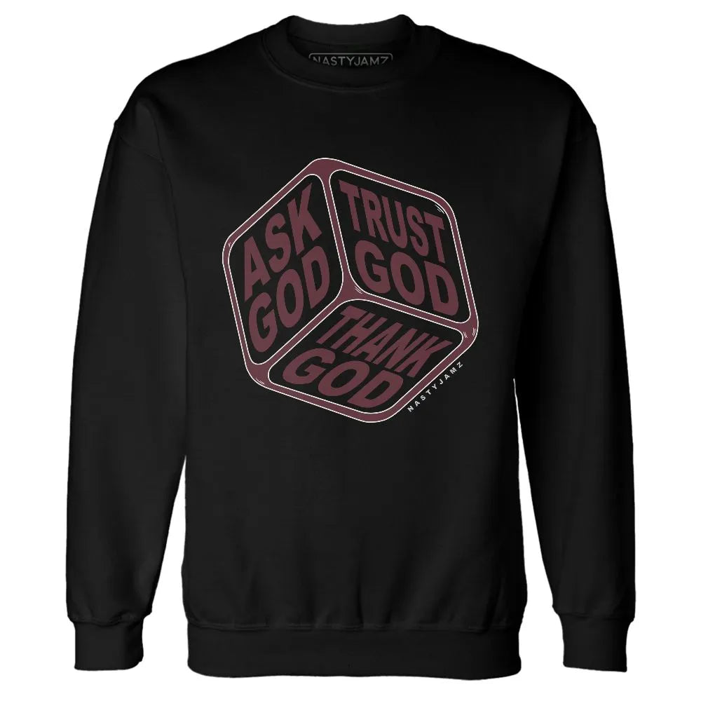 VaporMax-Night-Maron-Burgundy-NastyJamz-Sweatshirt-Match-Trust-God
