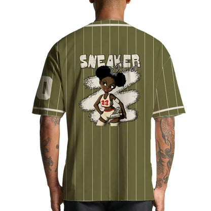 Medium-Olive-1s-NastyJamz-Jersey-Match-Black-Sneaker-Girl-Custom-Text