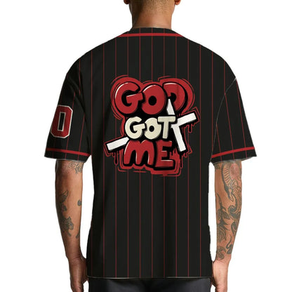 Black-Toe-Reimagined-Red-White-1s-NastyJamz-Jersey-Match-God-Got-Me-Custom-Text