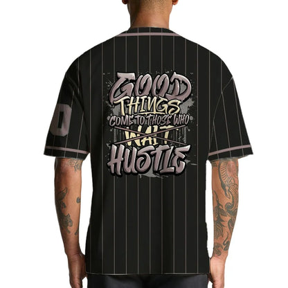 Black-Violet-Ore-3s-NastyJamz-Jersey-Match-Good-Things-Custom-Text