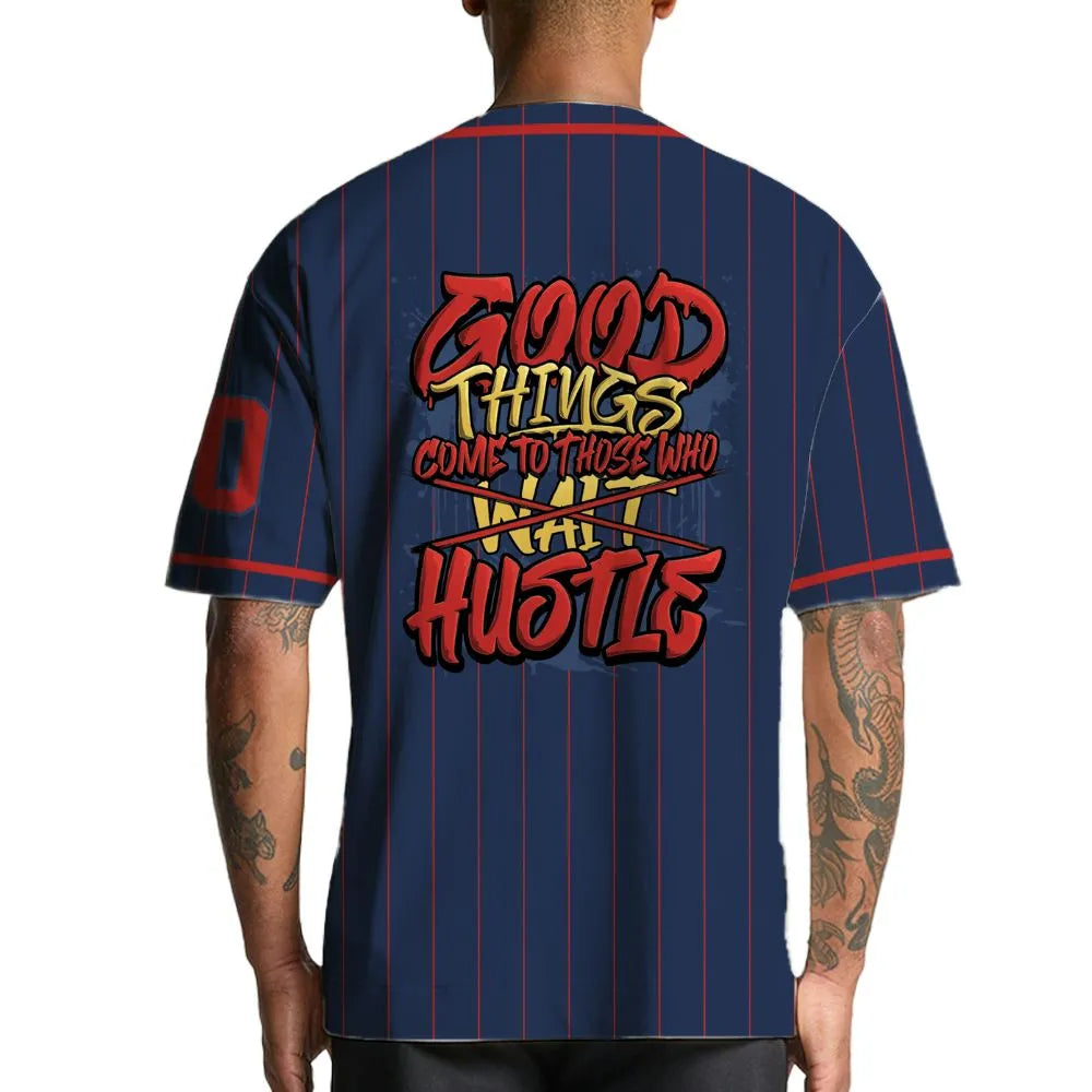 VaporMax-Gold-Navy-Midnight-NastyJamz-Jersey-Match-Good-Things-Custom-Text