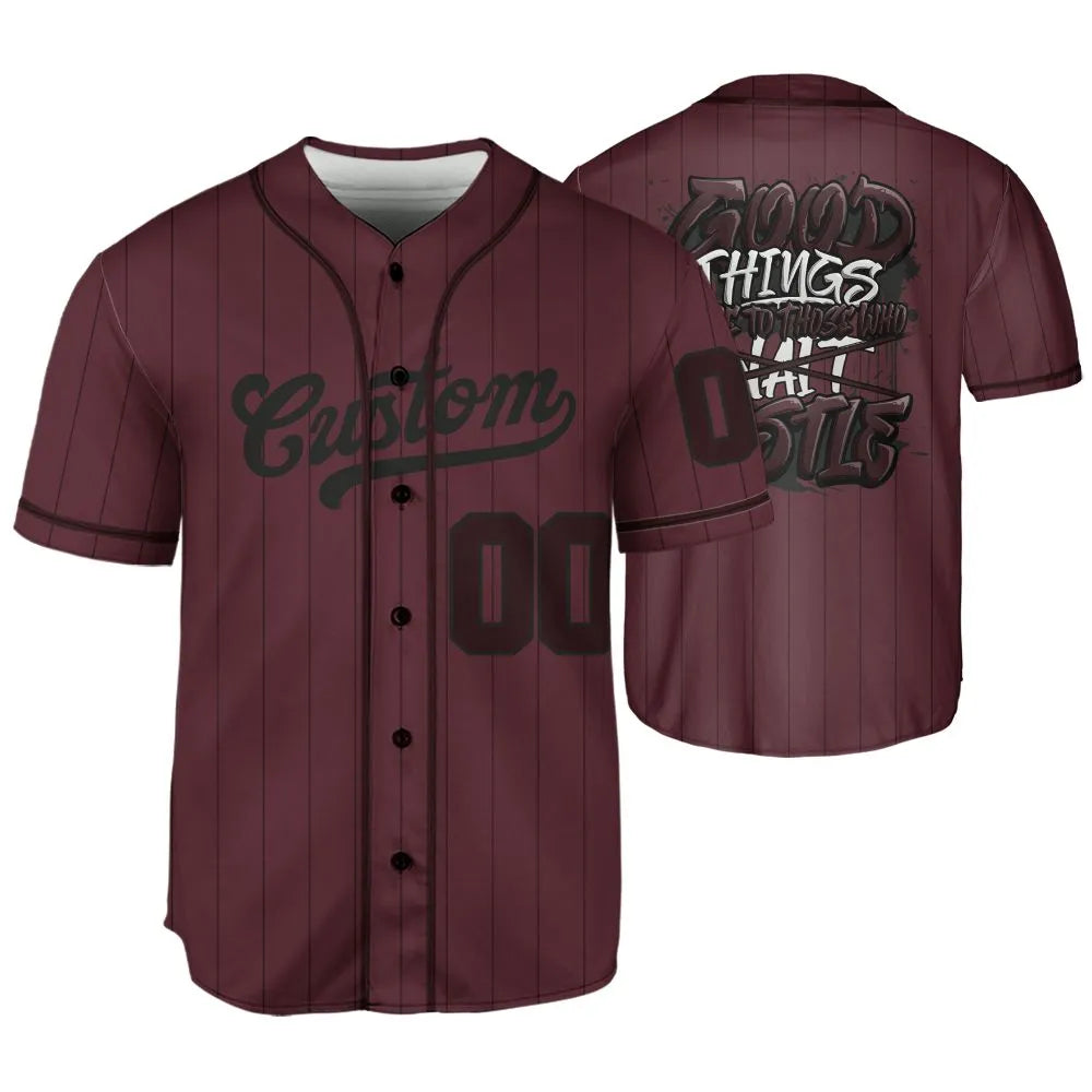 VaporMax-Night-Maron-Burgundy-NastyJamz-Jersey-Match-Good-Things-Custom-Text