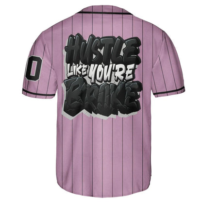 Orchid-Neutral-Grey-Black-White-4s-NastyJamz-Jersey-Match-Hustle-Like-Broke-Custom-Text